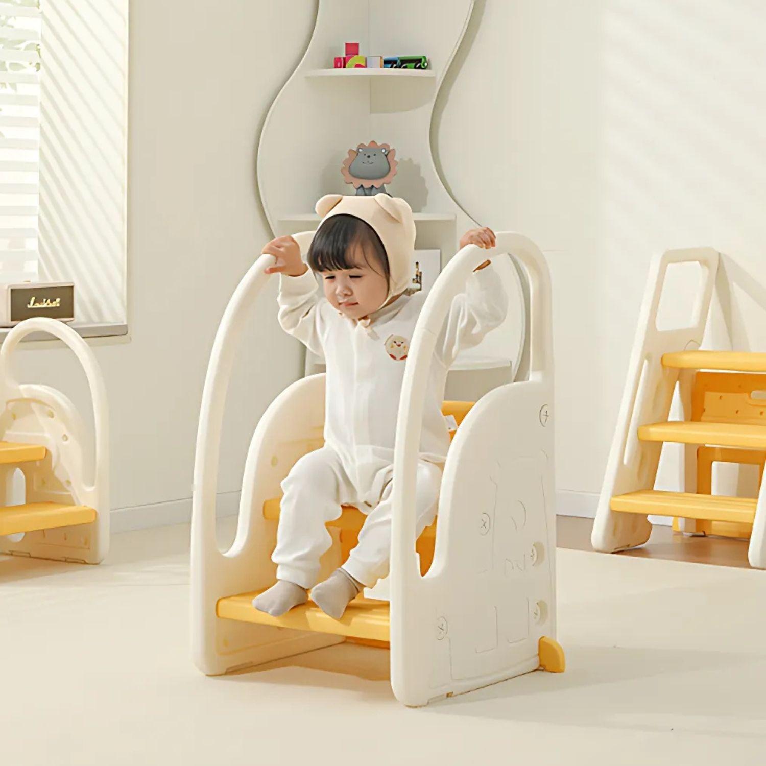 Mini Escalera Para Niños Taburete Multifuncional-5