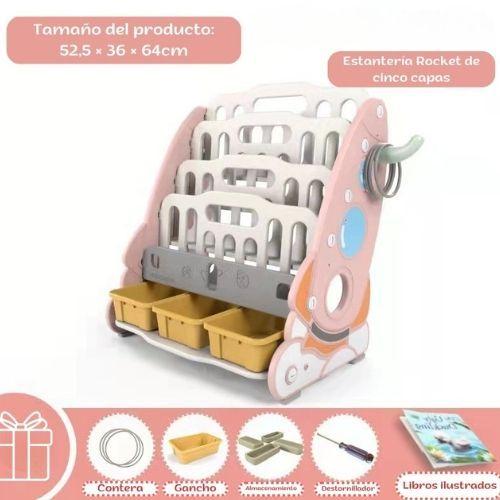 Estanteria Organizadora Librero Y Juguetes Niños Infantil-1