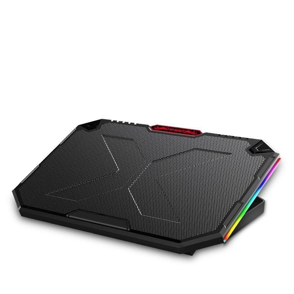 Soporte Cooler Ventilador para Notebook Refrigerante LED-4