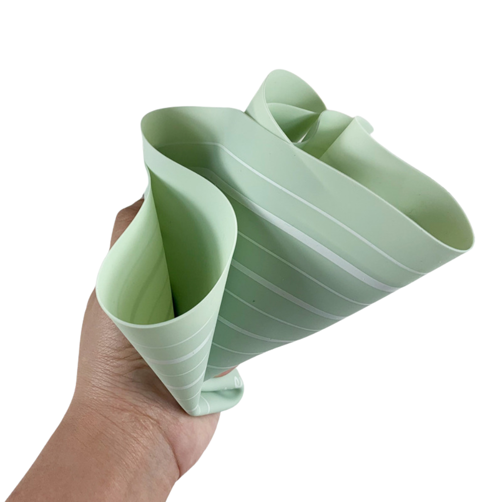Tapete Cocina De Silicona Antiadherente Amasar + Rodillo-5
