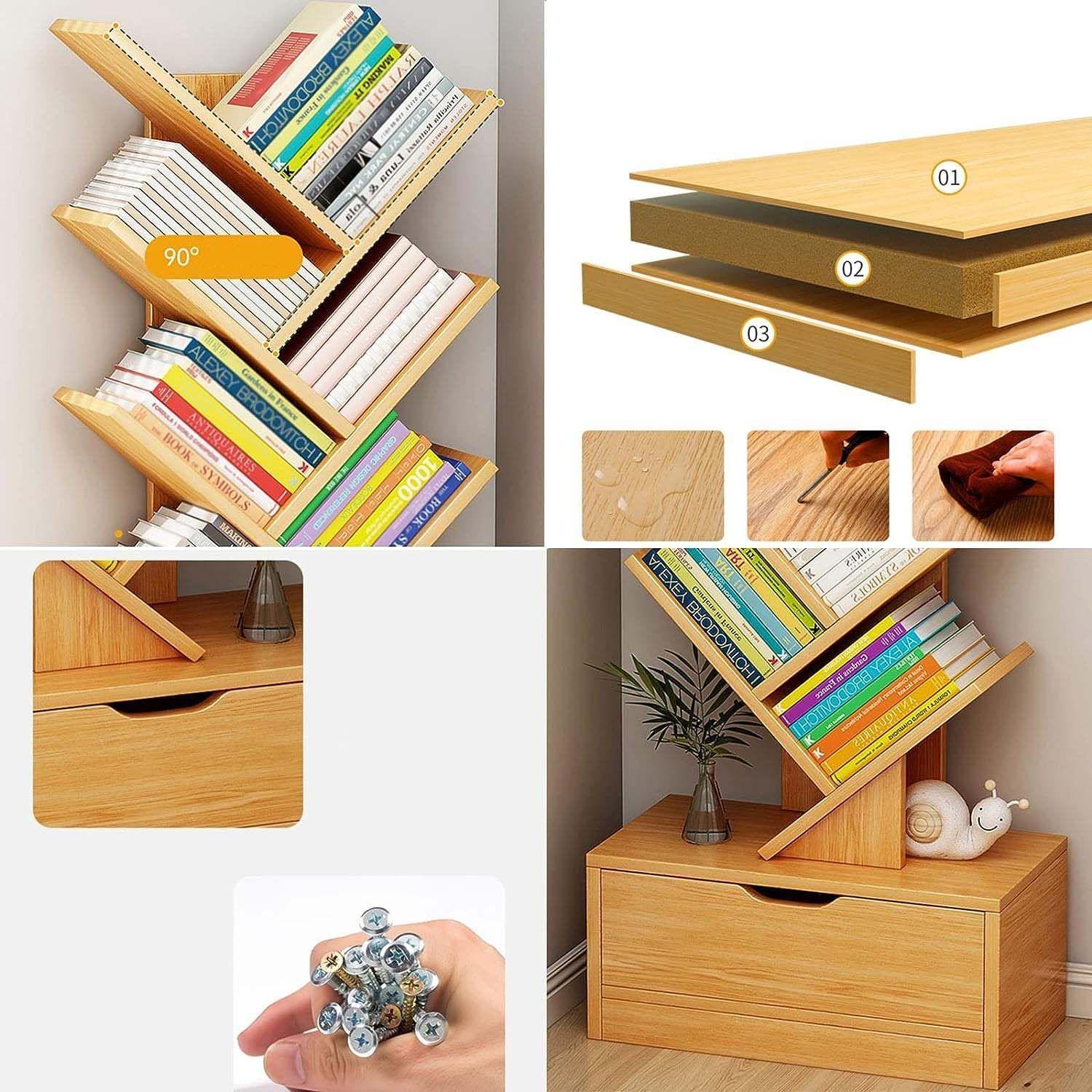 Estanteria Librero de Arbol 12 Niveles Moderno-4
