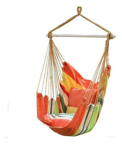 Silla Hamaca Con Palo Camping Columpio Outdoor-0