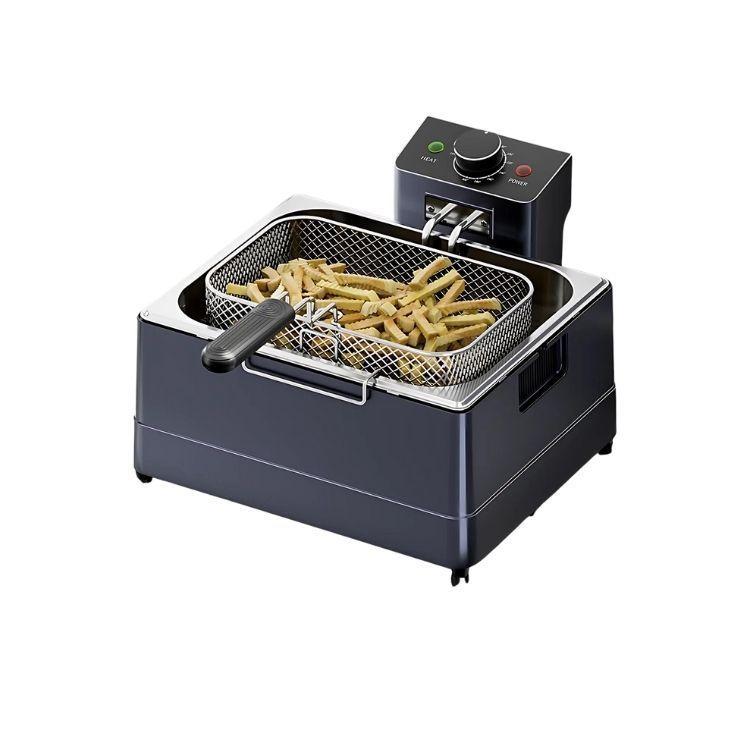 Freidora De Aceite Eléctrica Moderna 10ltrs Monocilindrico-0