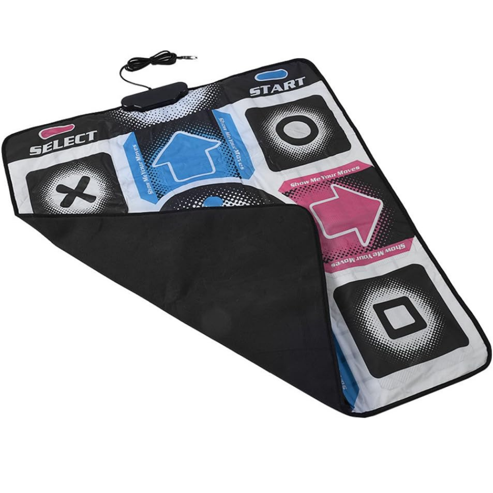 Tapete De Baile Para Juegos PC USB 11 Botones 90x80cm-2