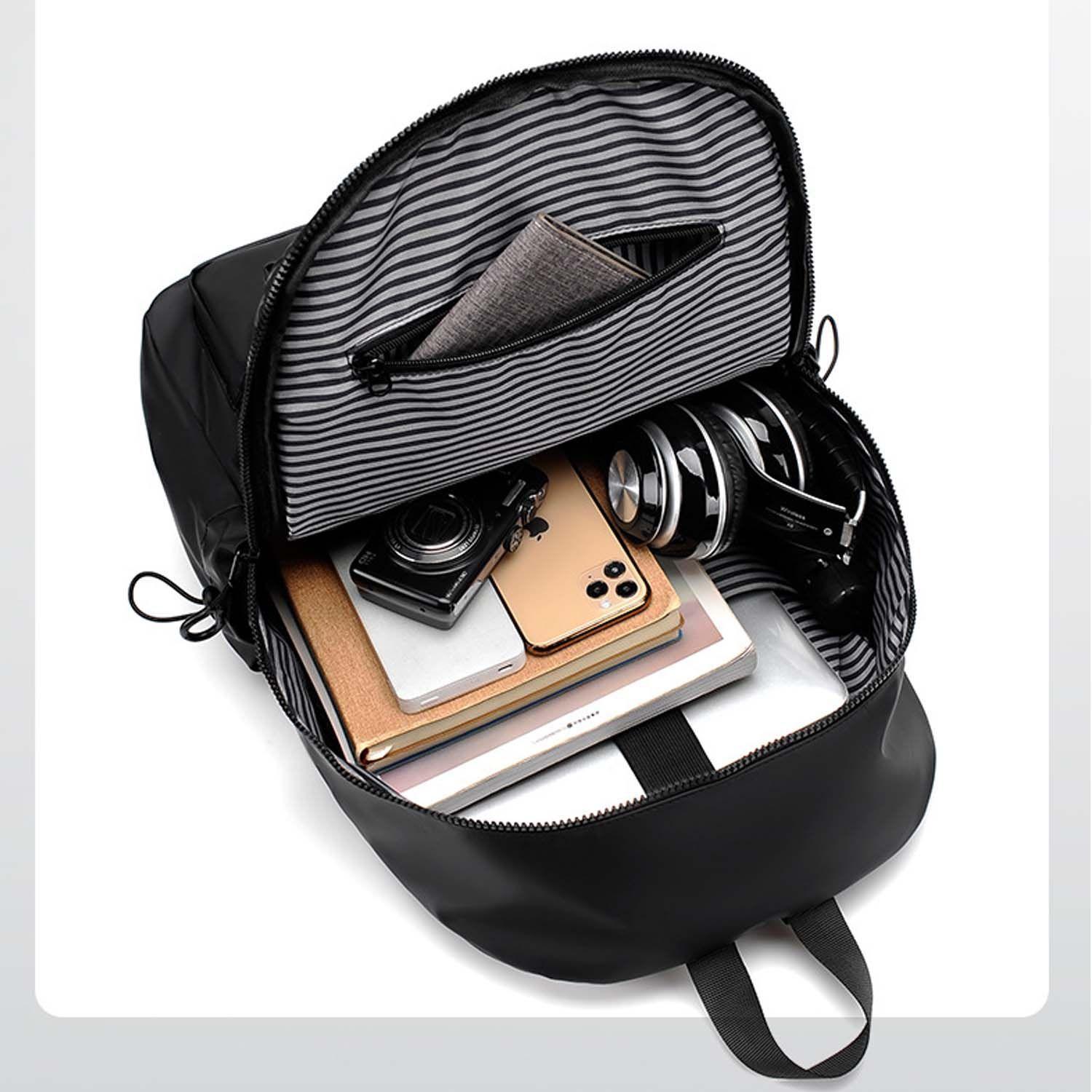 Mochila Casual Impermeable Ordenador Para Estudian-5