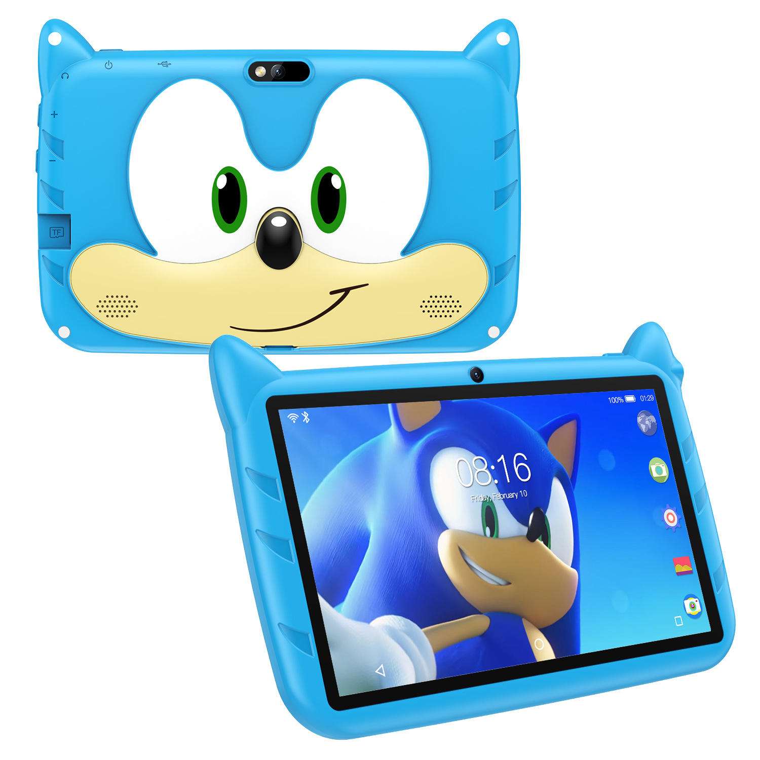 Tablet Inteligente Infantil Sonic 7 Pulgadas 16gb Rom-0