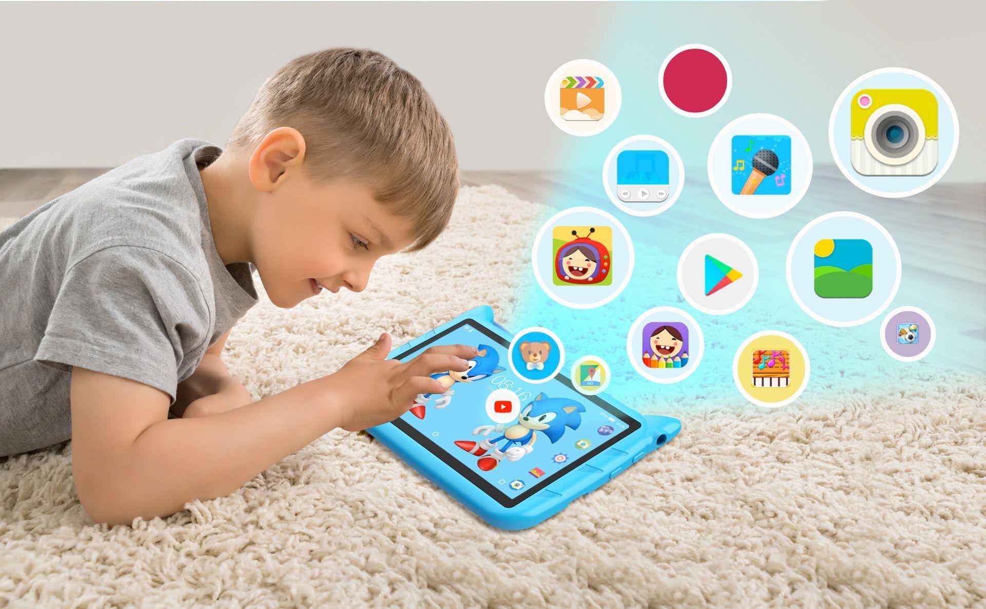 Tablet Inteligente Infantil Sonic 7 Pulgadas 16gb Rom-1