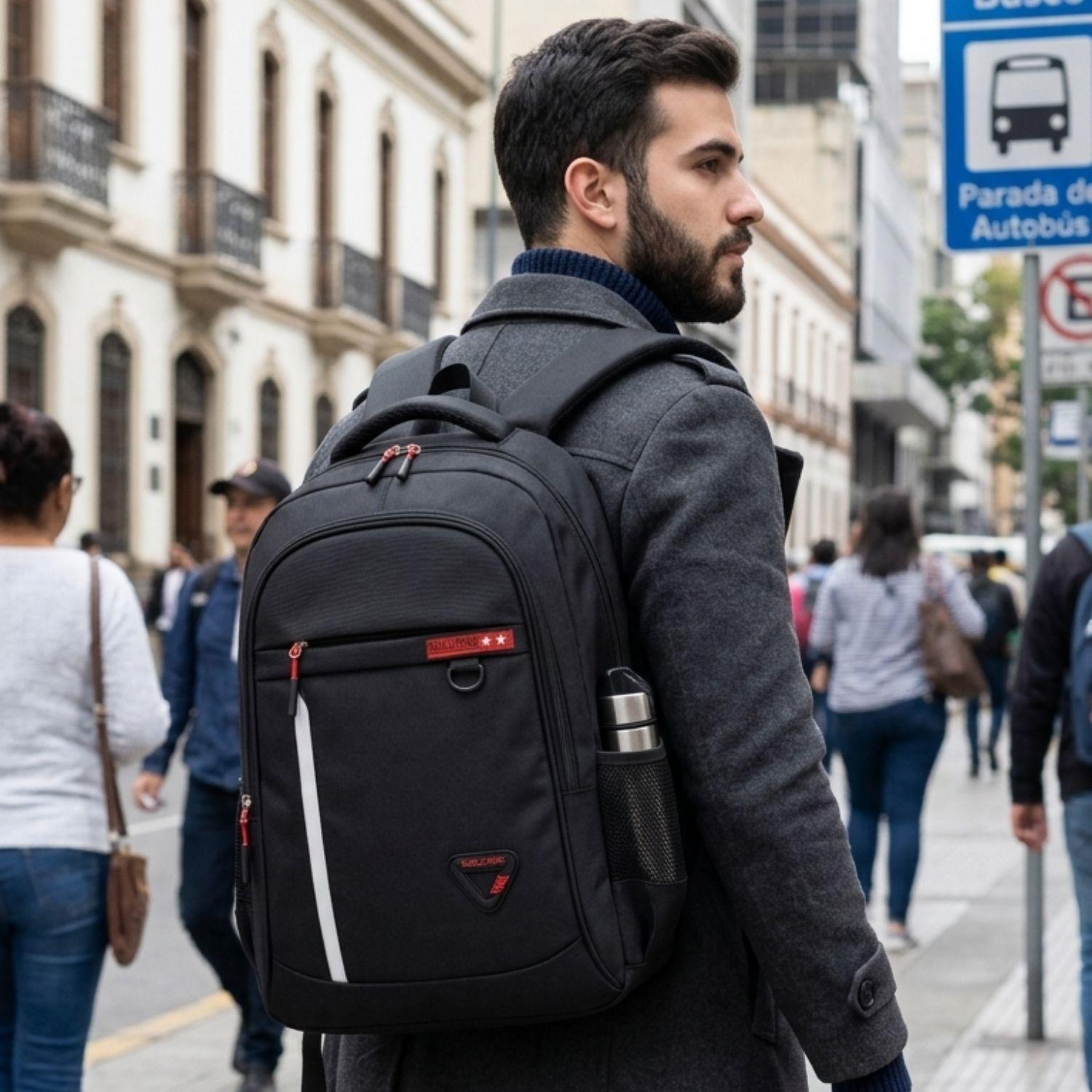 Mochila Casual Viajes Urbana Unisex Impermeable-2