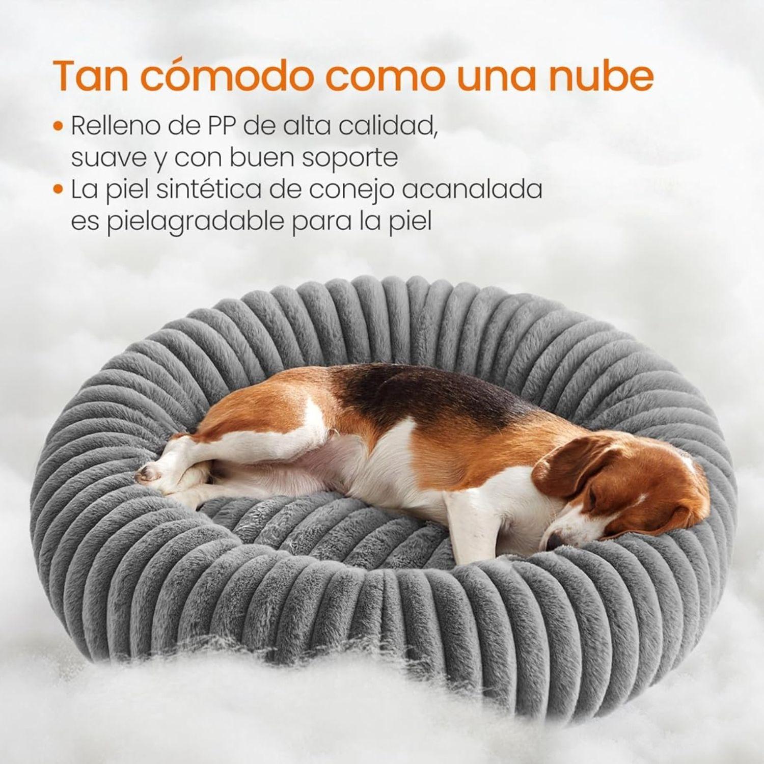 Cama Para Mascotas Cojín Acolchado Y Antideslizante-4