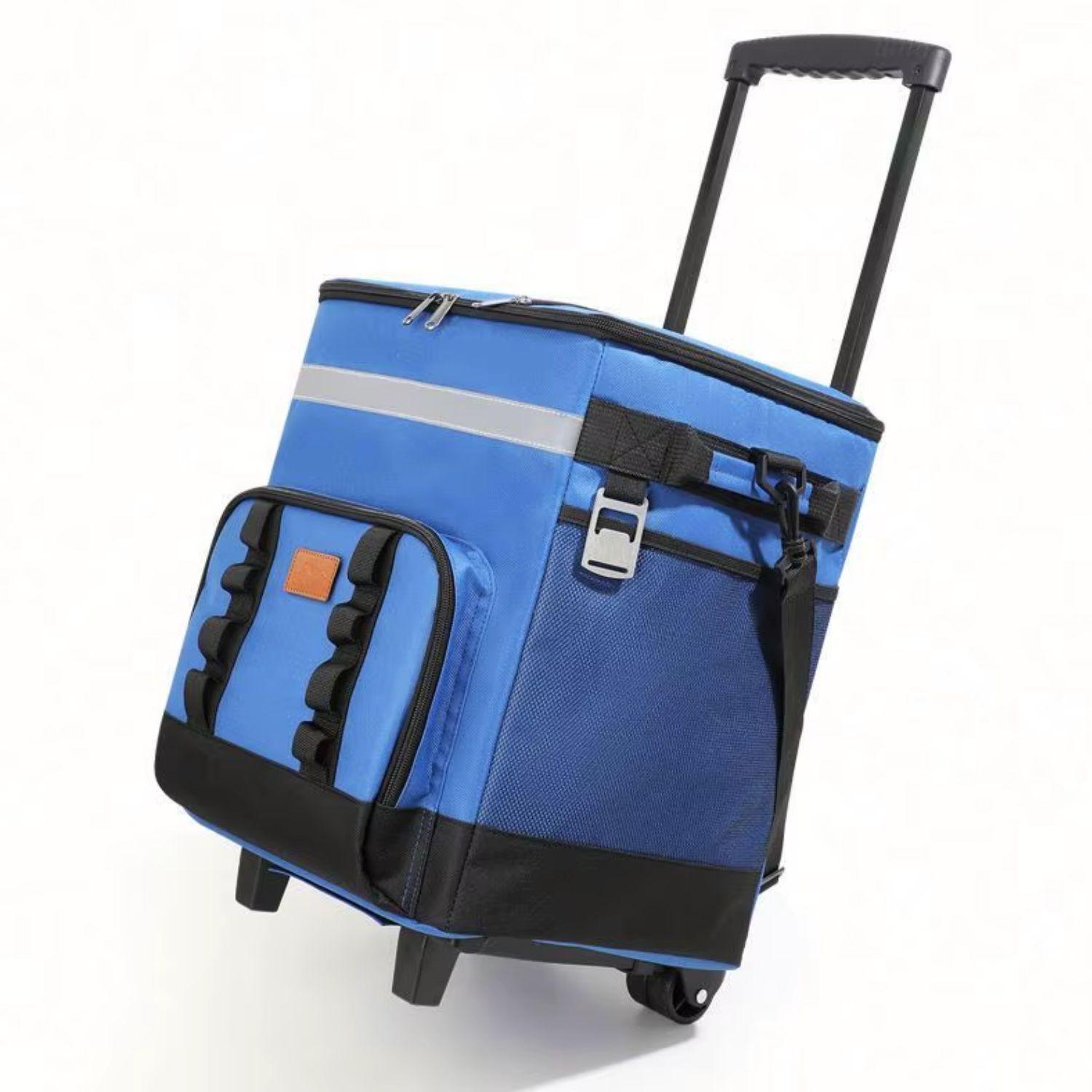 Bolso Cooler Portátil Con Ruedas Térmico Para Picnic-2