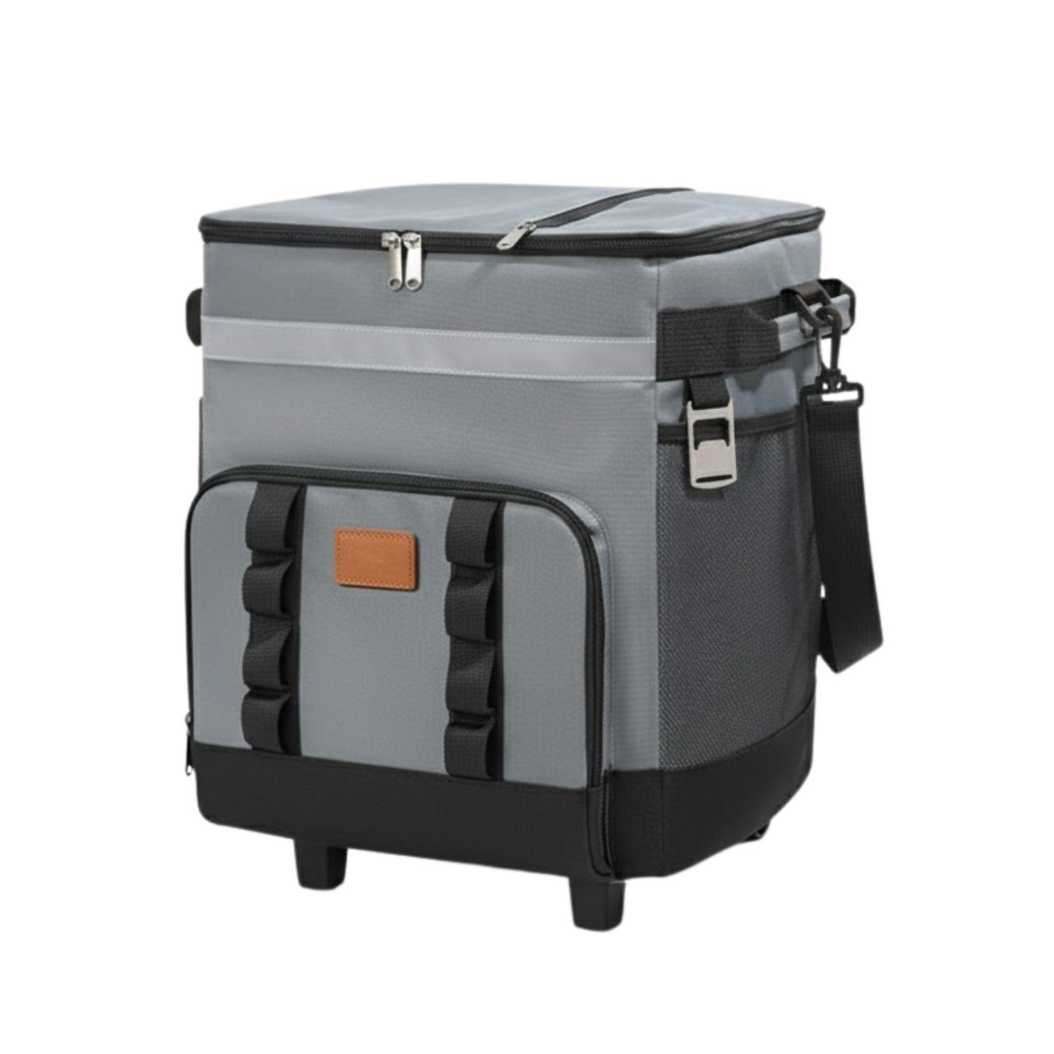 Bolso Cooler Portátil Con Ruedas Térmico Para Picnic-0