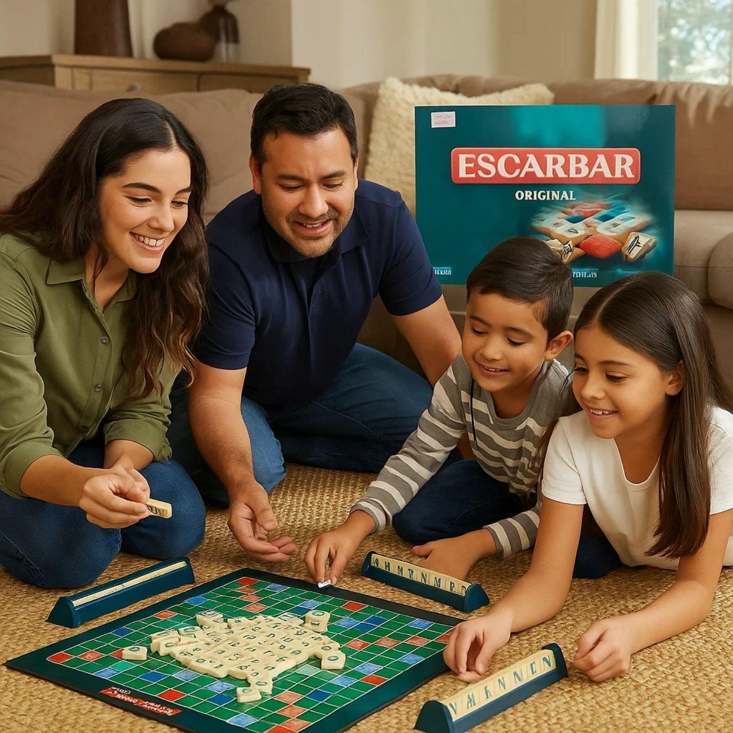 Escarbar Juego de Mesa Adivinar Palabras Divertido para Familias-4