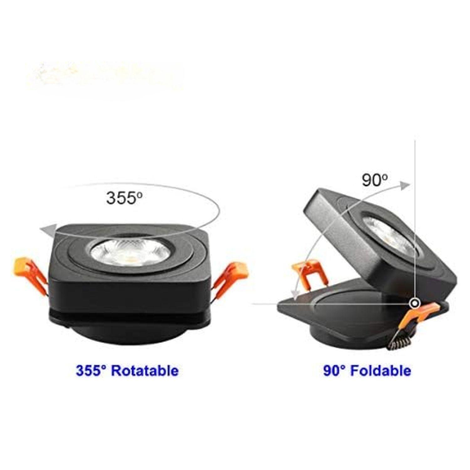 Foco de Superficie Ultrafino Cuadrado Moderno-3