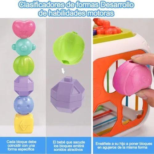 Cubo Para Bebé Juguete Interactivo Didactico Sensorial-4