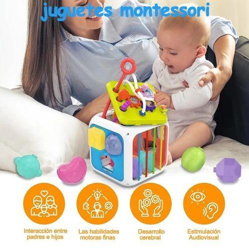 Cubo Para Bebé Juguete Interactivo Didactico Sensorial-5