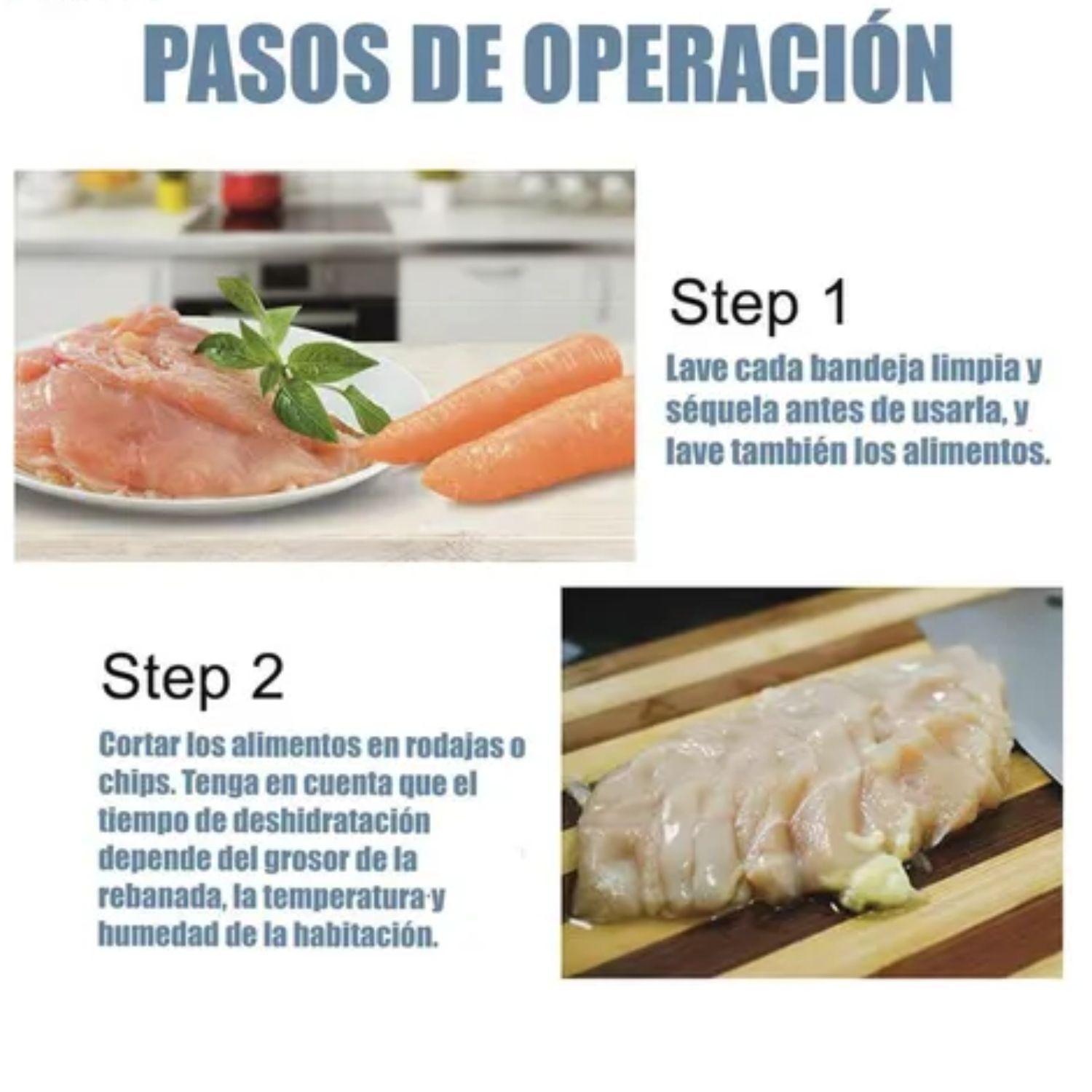 Deshidratador De Alimentos Frutas Verduras 220V Electrico-4