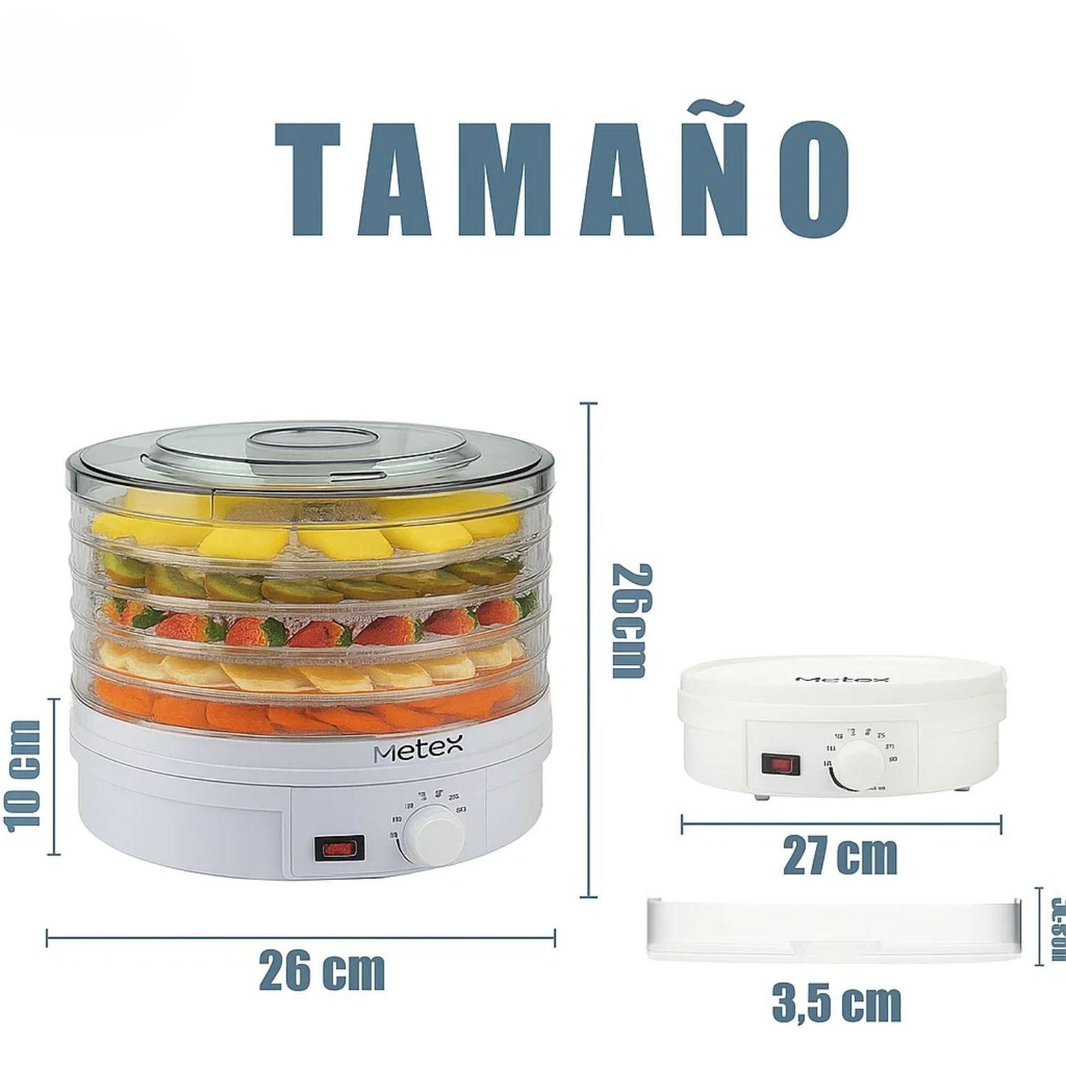 Deshidratador De Alimentos Frutas Verduras 220V Electrico-5