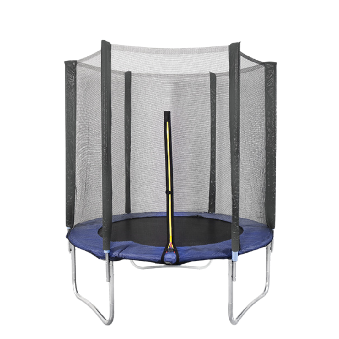 Cama Elástica Trampolín Exterior Con Malla 2.44 X 2.3 M-0