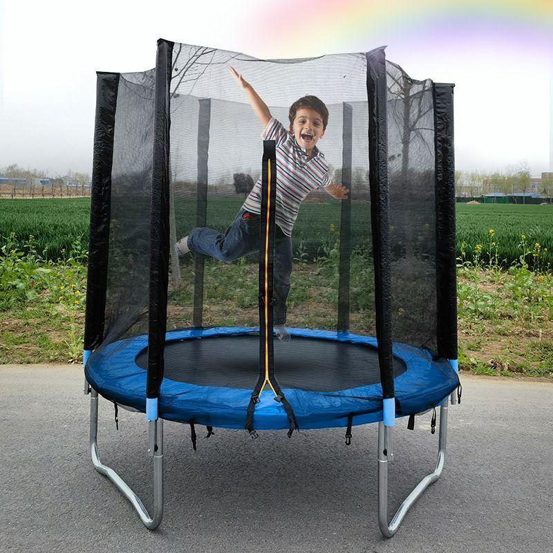 Cama Elástica Trampolín Exterior Con Malla 2.44 X 2.3 M-3
