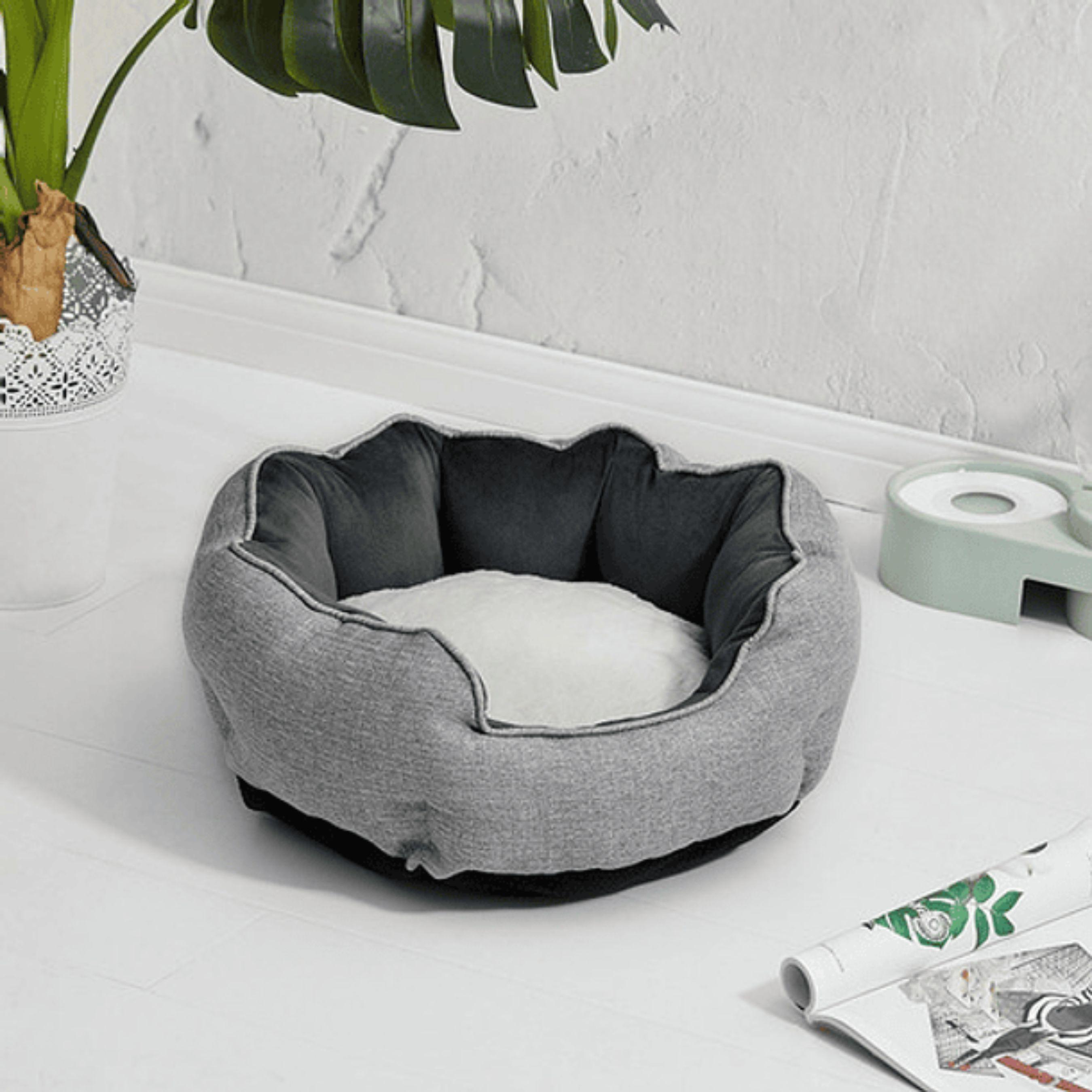 Cama Cojin Para Mascotas Acolchada Para Perro Y Gato-2