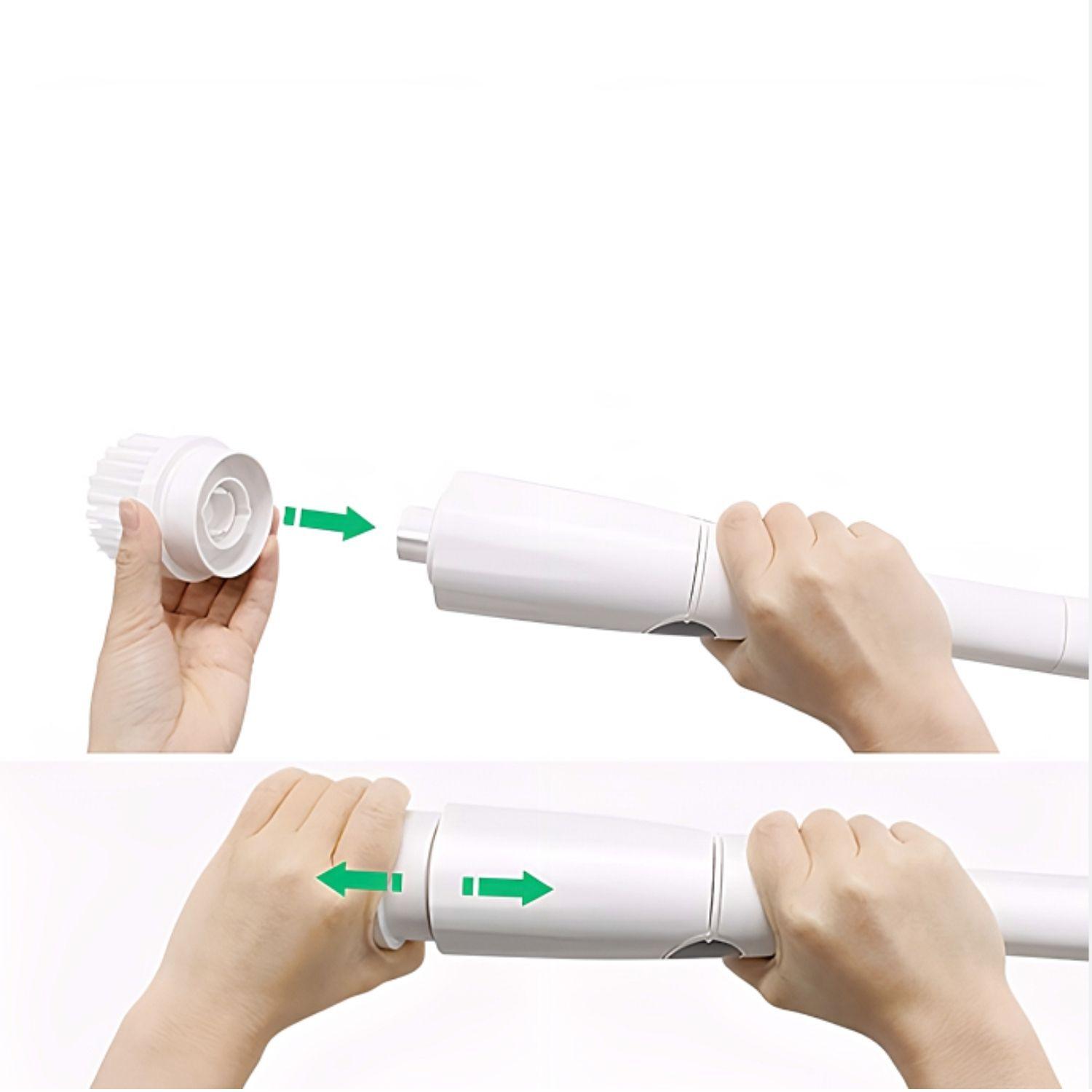 Cepillo De Limpieza Eléctrico Inalámbrico Multiuso Hogar-1