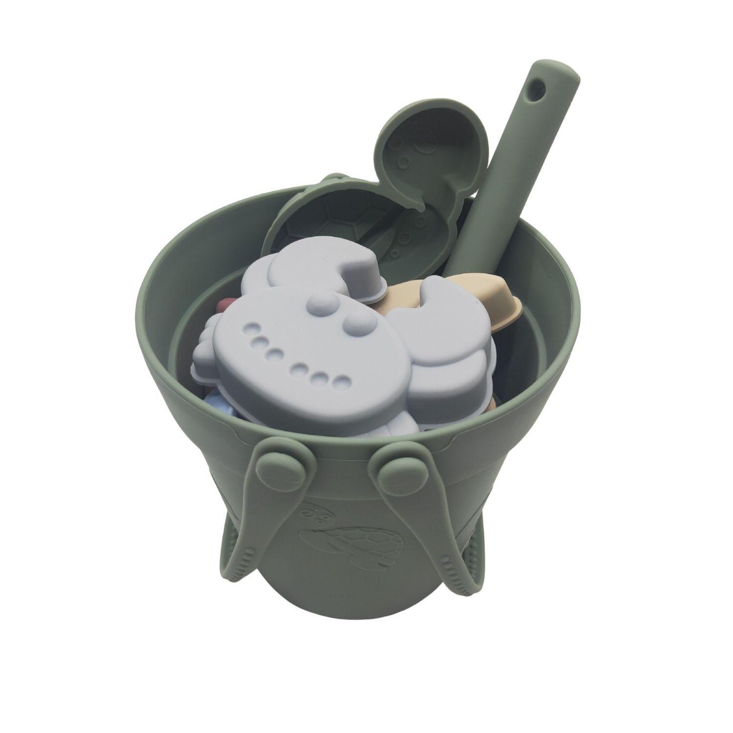 Set Juego De Playa Molde Figuritas De Silicona Infantil-2