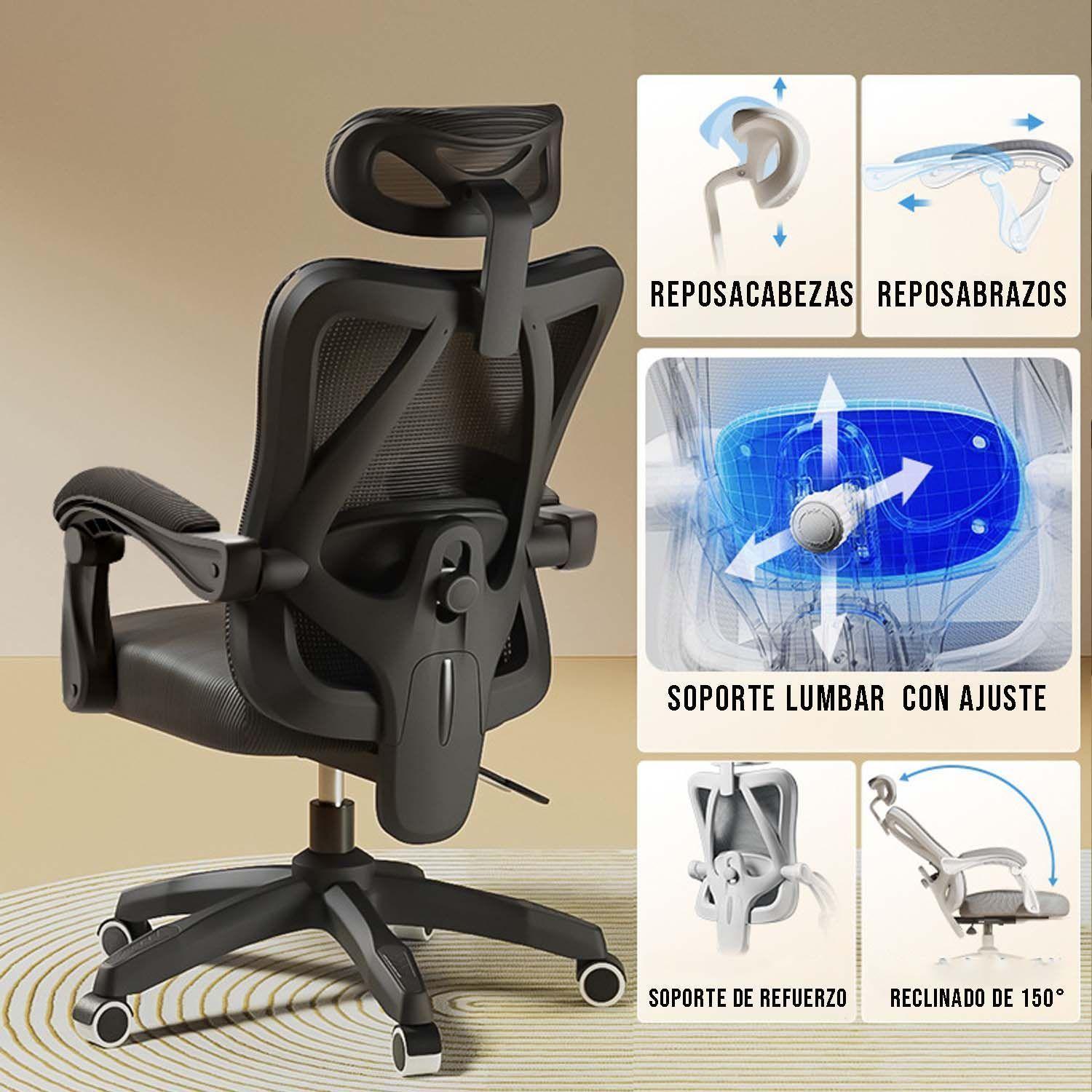 Silla Ergonómica Moderna para Oficina en Casa T18-2