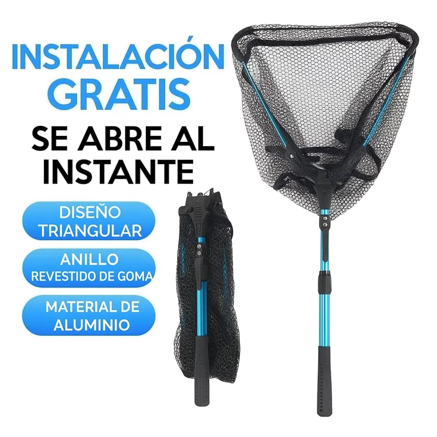 Chinguillo Red De Pesca Malla Plegable Piscina Trampa Caza-3