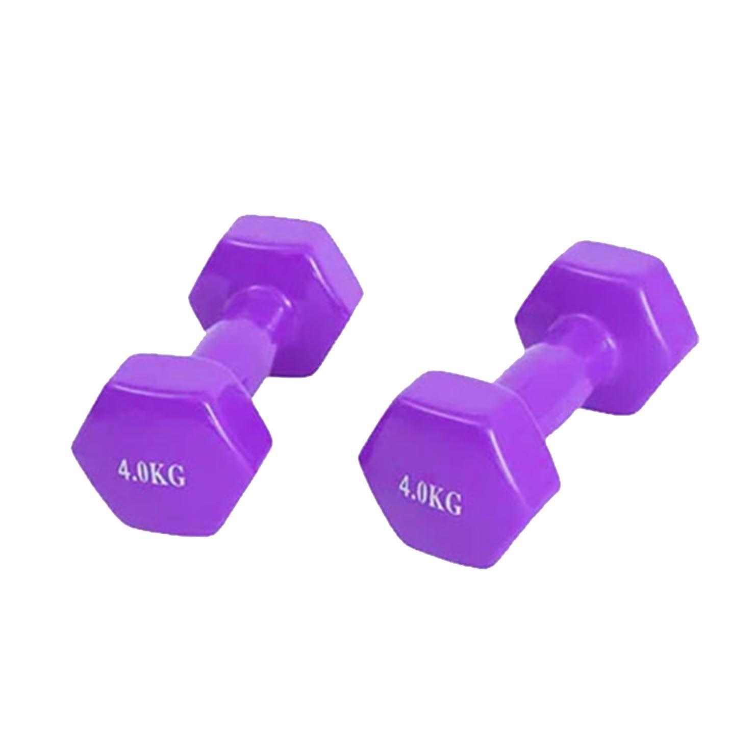 Pack 2 Mancuernas De 4kg Antideslizantes-0