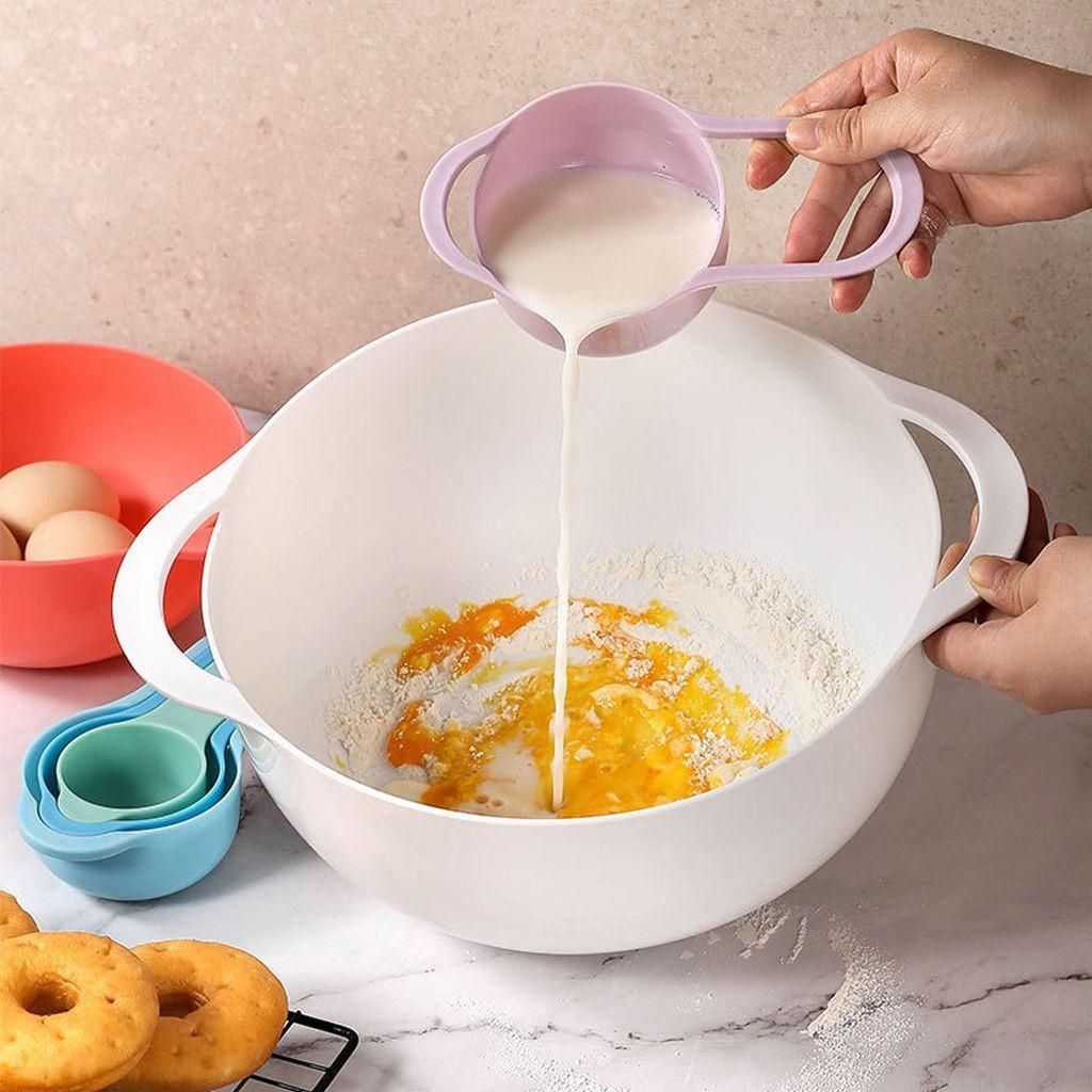 Juego De 8 Tazones Anidados Con Tazas Medidoras Multifuncion-4