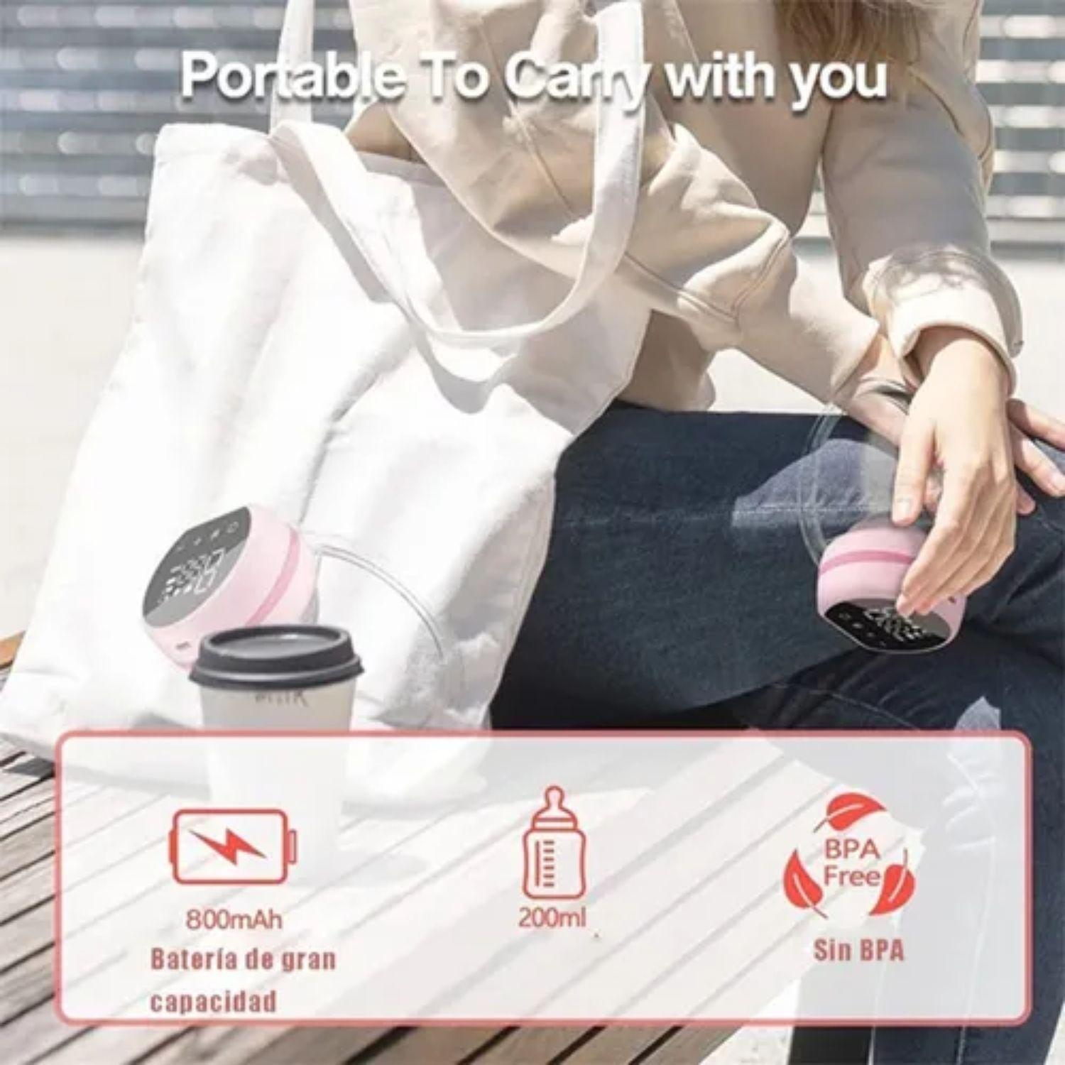 Extractor De Leche Materna Portatil Electrico Silencioso-5