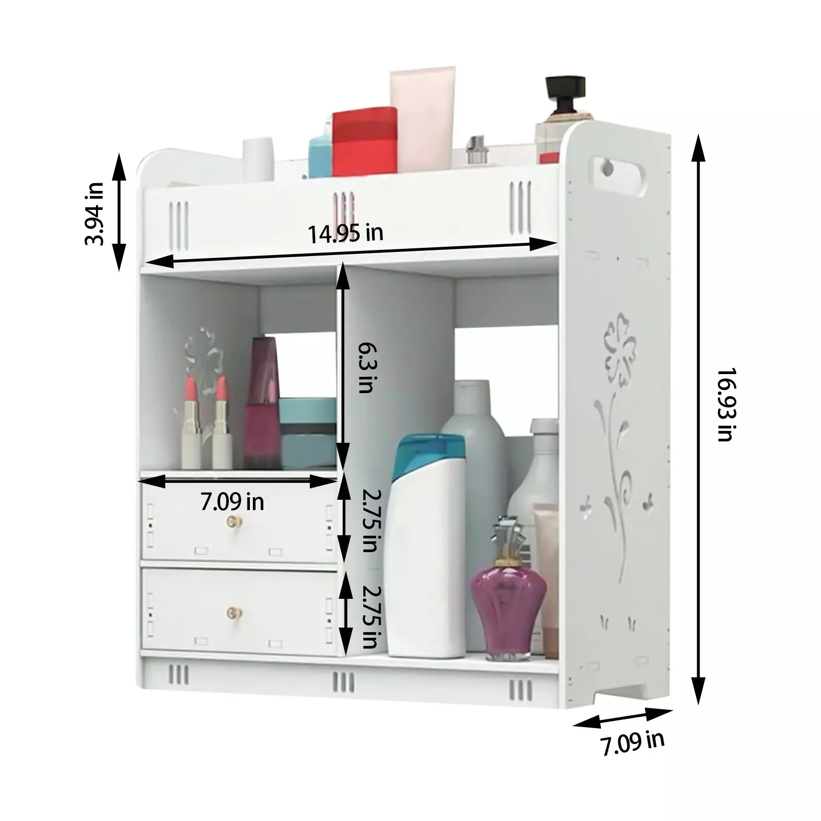 Armario Colgante Organizador De Baño -2