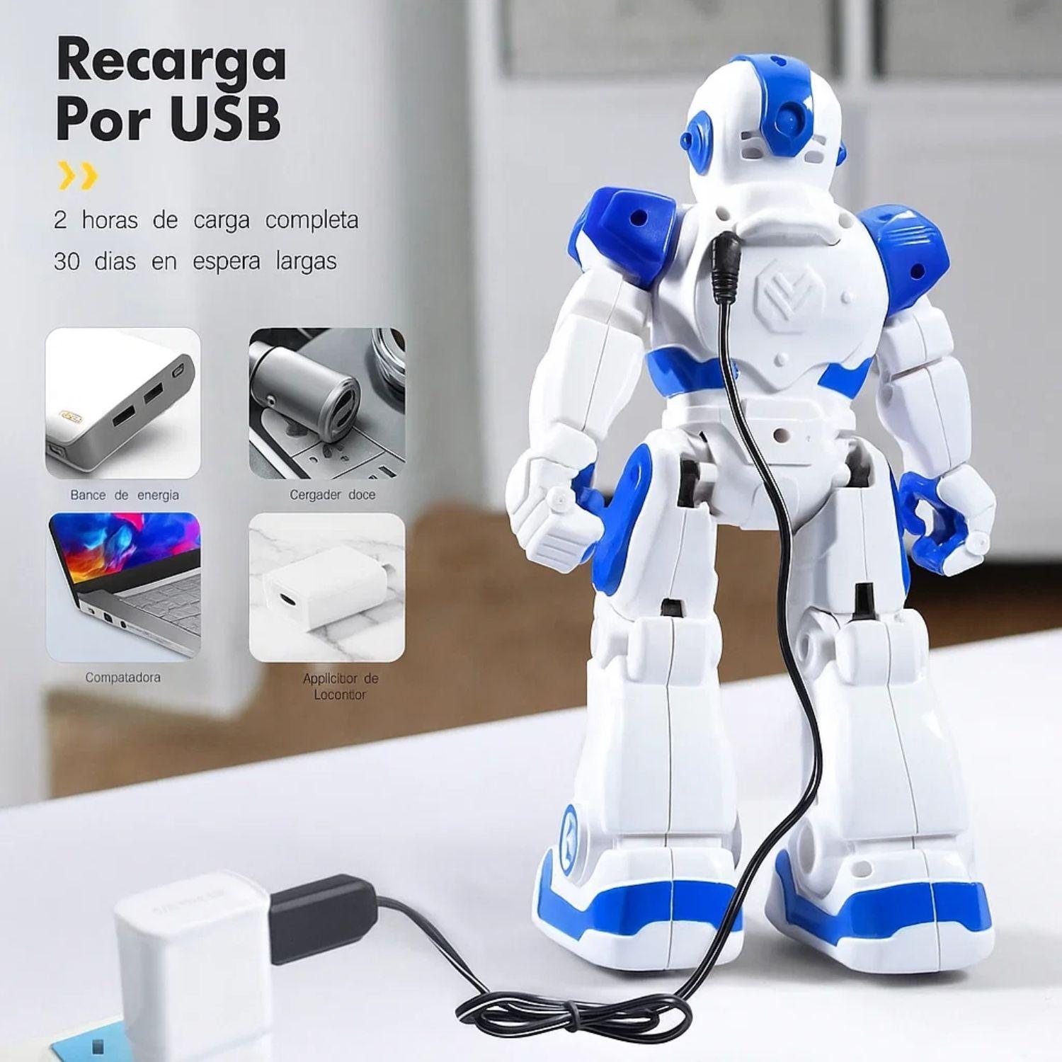 Robot Inteligente Juguete A Control Remoto Smart Recargable-2