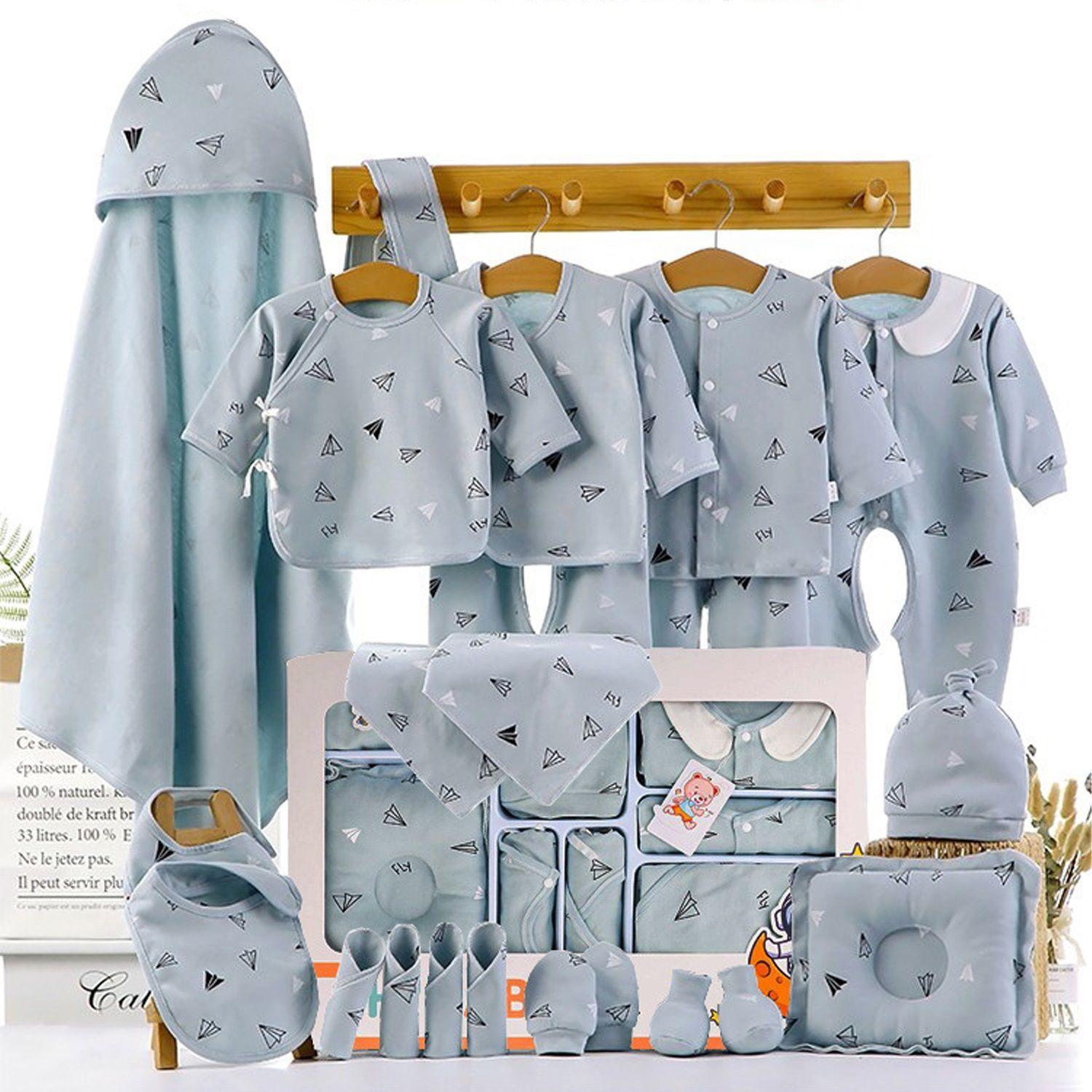 Conjunto De Ropa de Algodon Para Bebes 22 Piezas-0