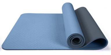 Mat Alfombra De Yoga Tpe 6mm Doble Color-0