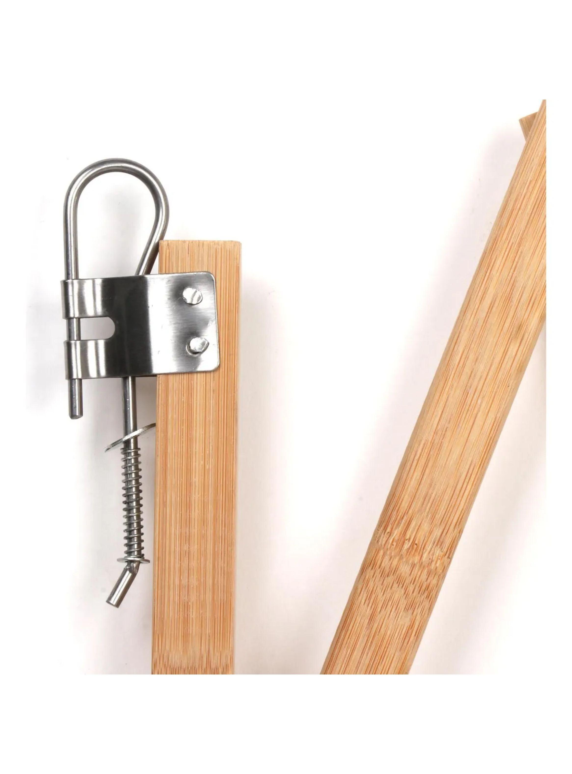 Puerta Plegable Para Mascotas Valla De Seguridad De Madera-2