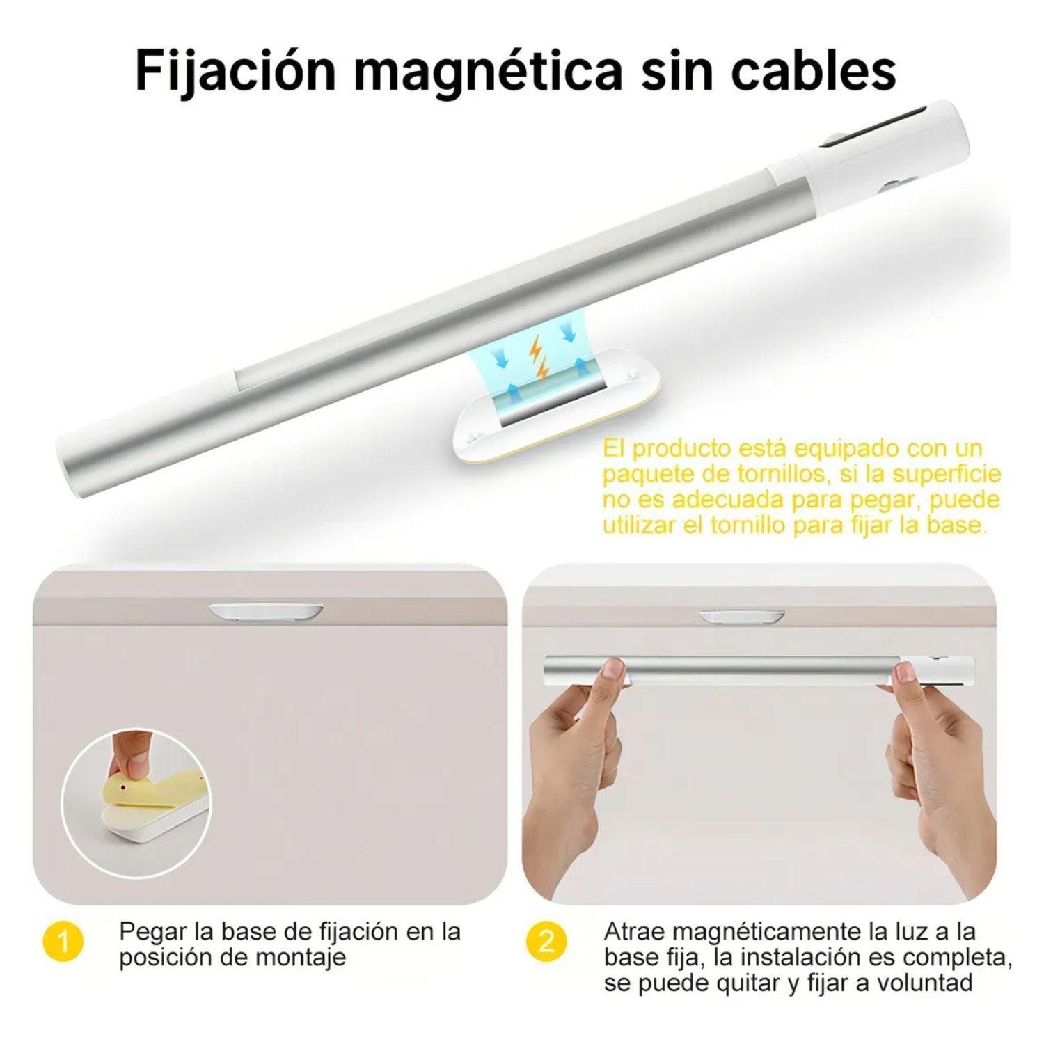 Barra De Luz LED Lampara 30 cm Con Sensor De Movimiento-2