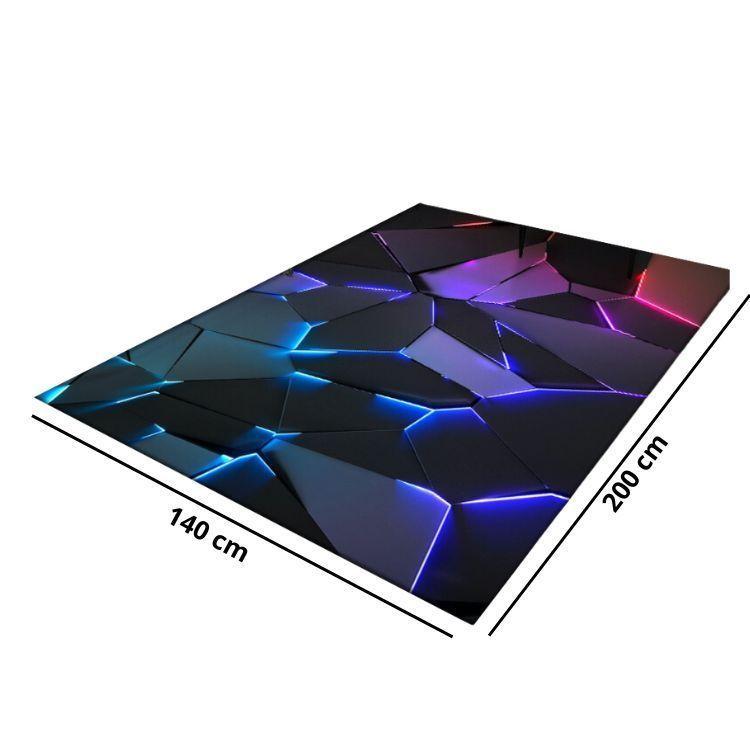 Alfombra 3D Gamer 140X200cm Dormitorio Living Sala de juegos-2