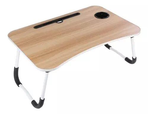 Mesa Cama 60x40x28cm Portátil Desayuno Bandeja-0