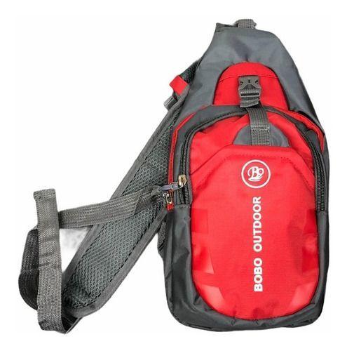 Banano Bolso Tipo Bandolera Banano Cruzado Rojo-0