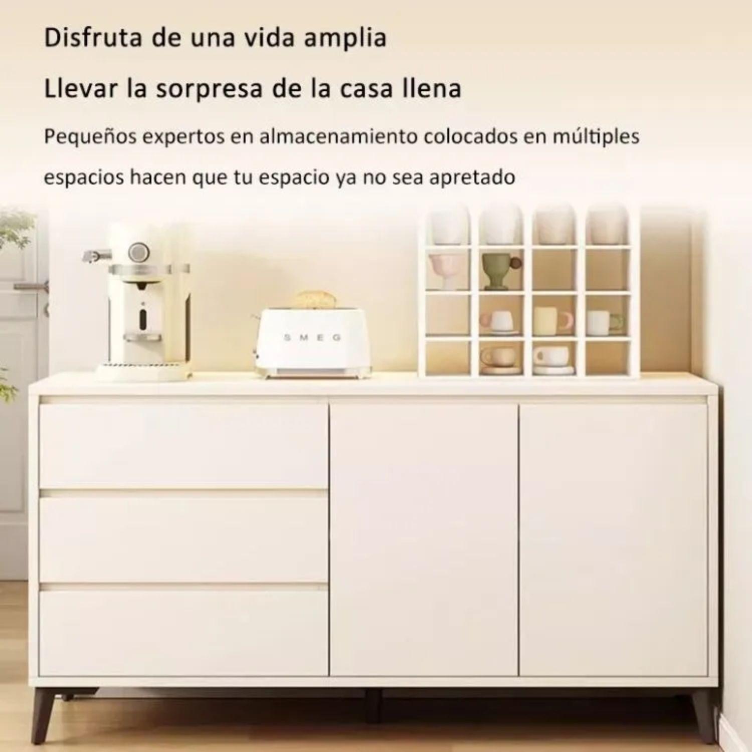 Rack TV Multifuncional Living Dormitorio 140x40x75 Moderno-3