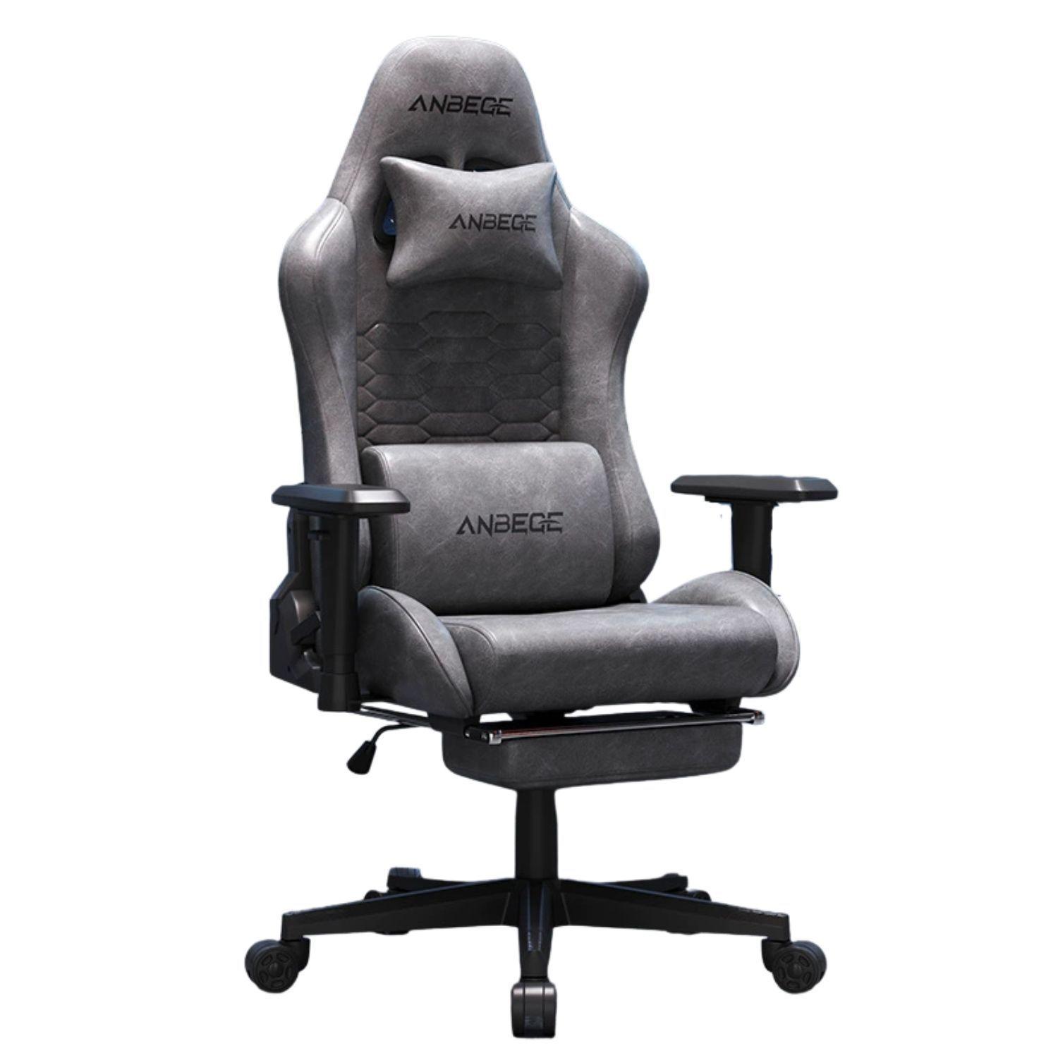 Silla Gamer Ergonómica Con Reposapiés Reclinable Profesional-0