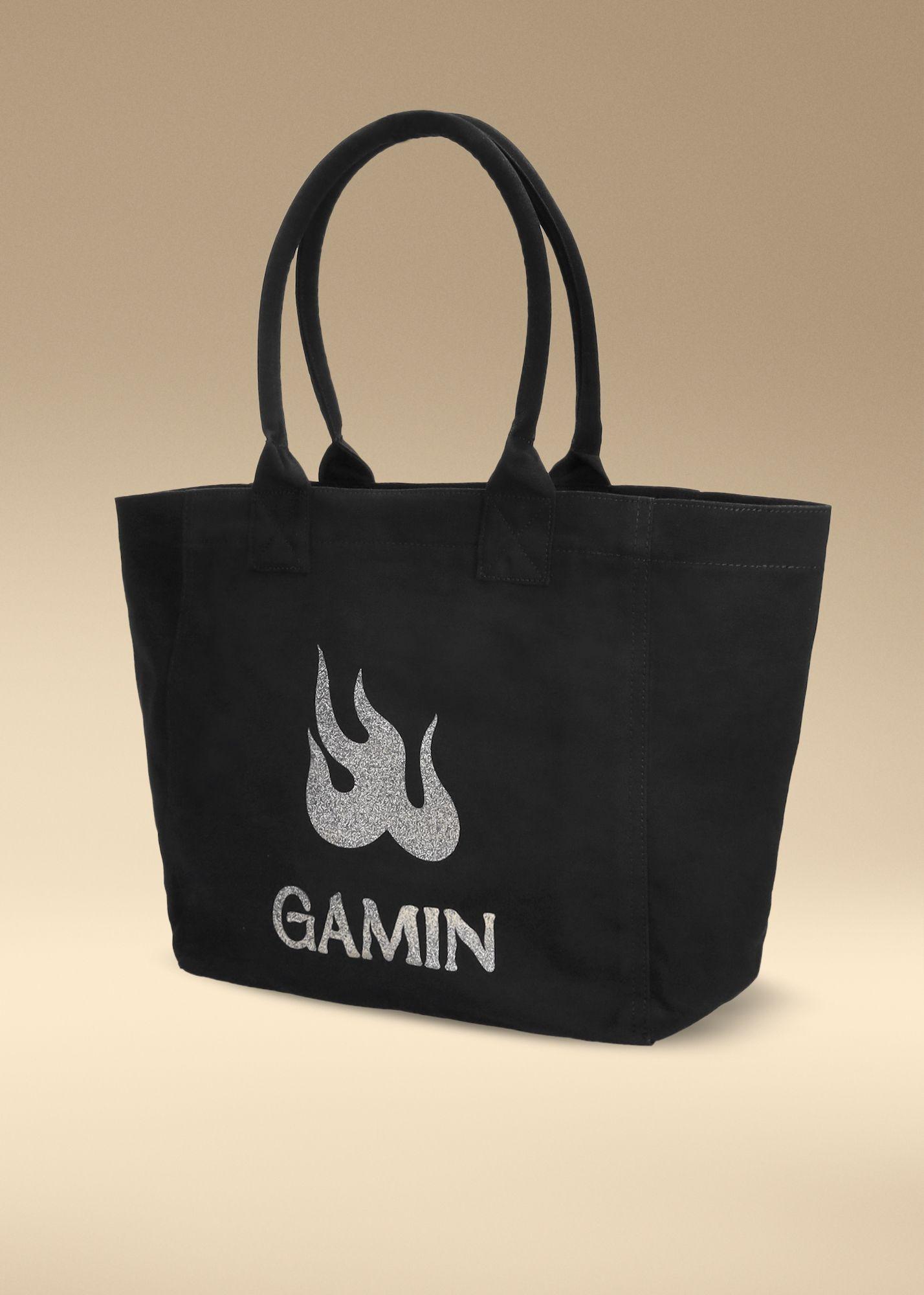 Canvas Gamin Bag Black-2