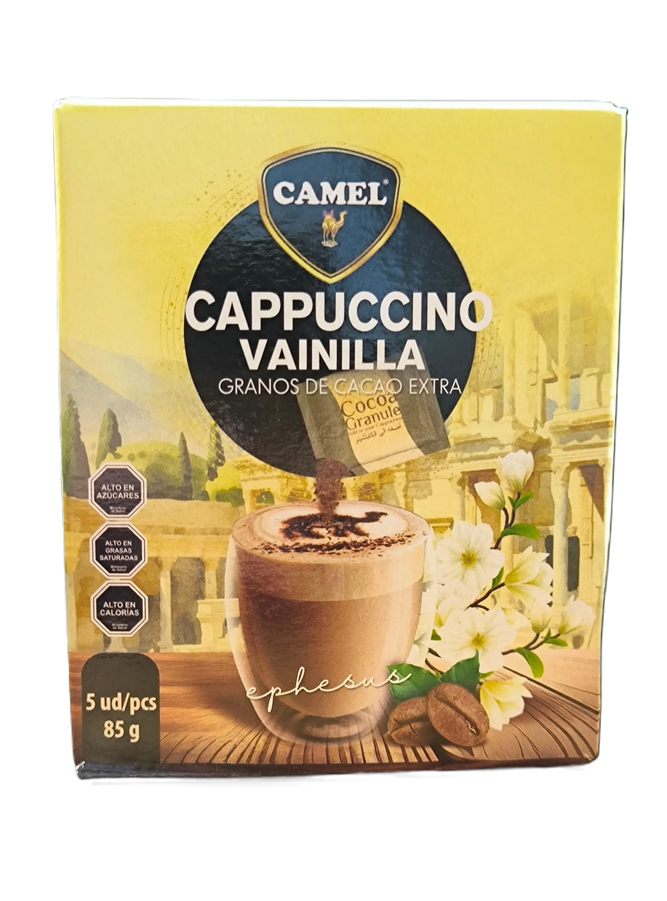 Pack x4 Café Cappuccino Camel Vainilla 85g (5x17g)-1