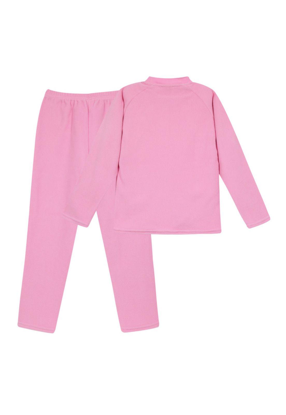 Pijama Niña Polar H2O Wear Fucsia-2