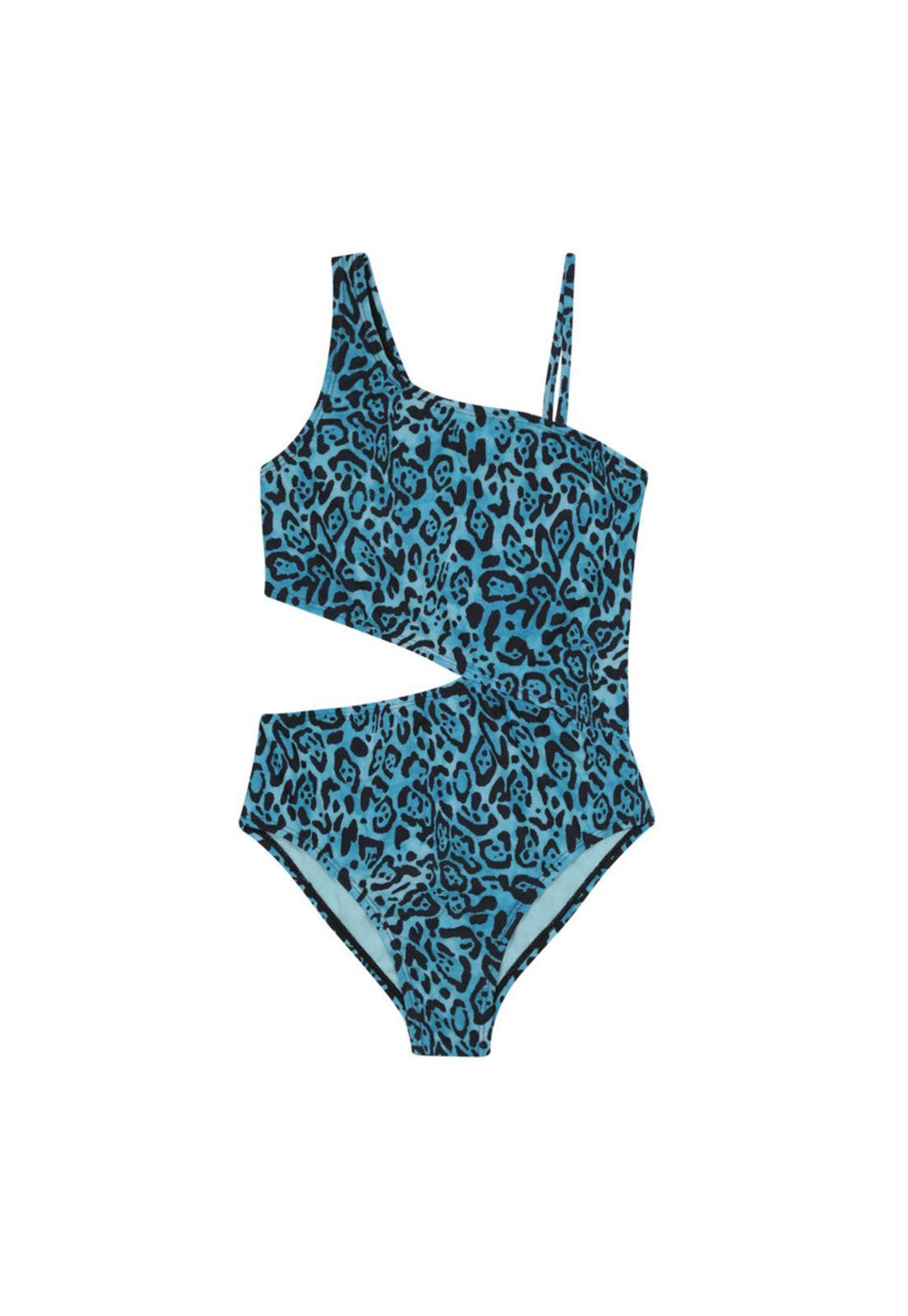 Traje de Baño Niña Teens UV50 H2O Wear Turquesa-0