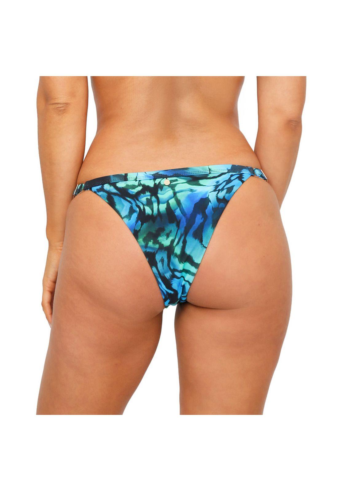 Traje de baño Mujer Bottom Ajustable Tammt H2O Wear Azulino-2