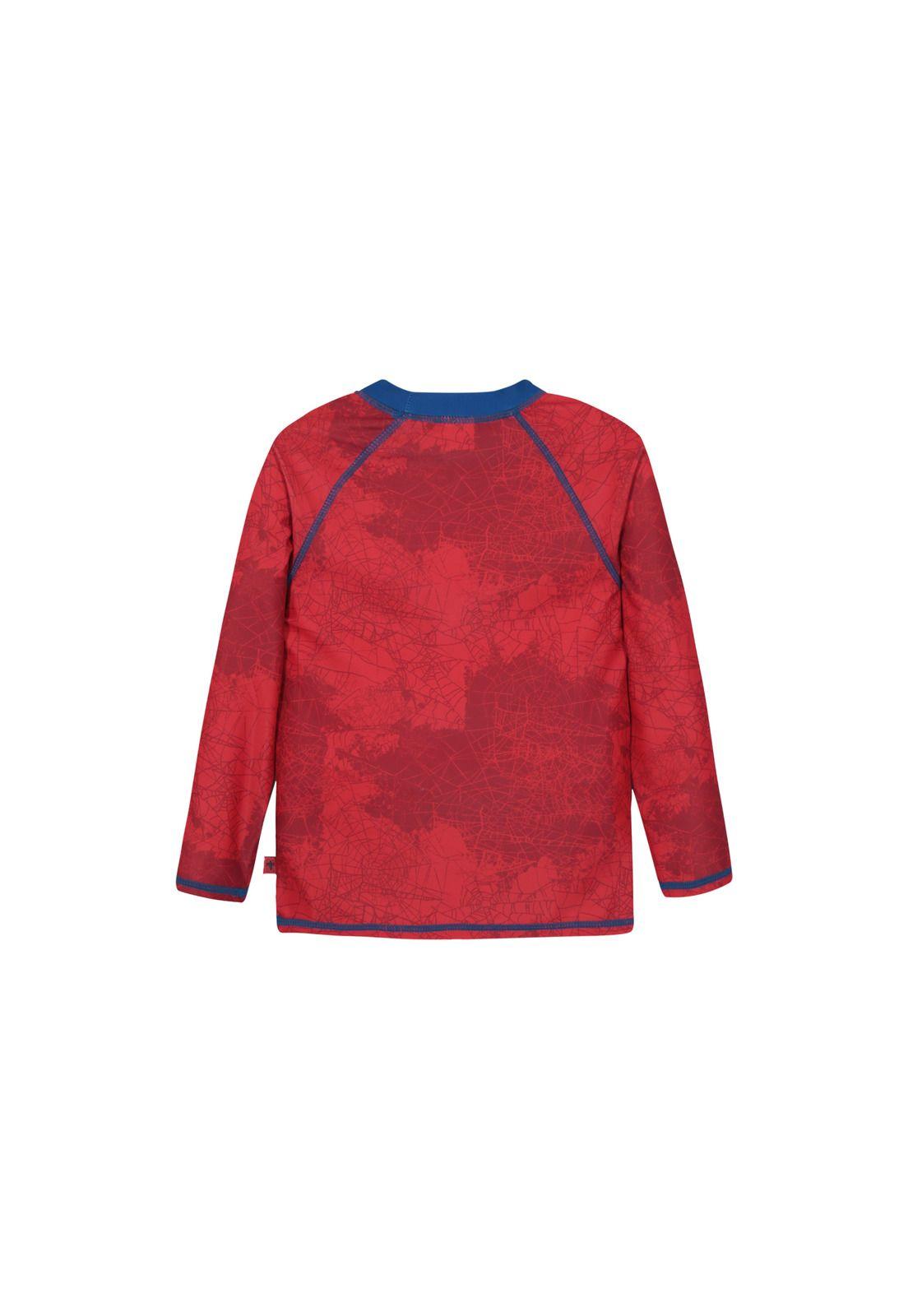 Traje de Baño Niño Poleta UV50 M/Larga Spiderman Disney-2