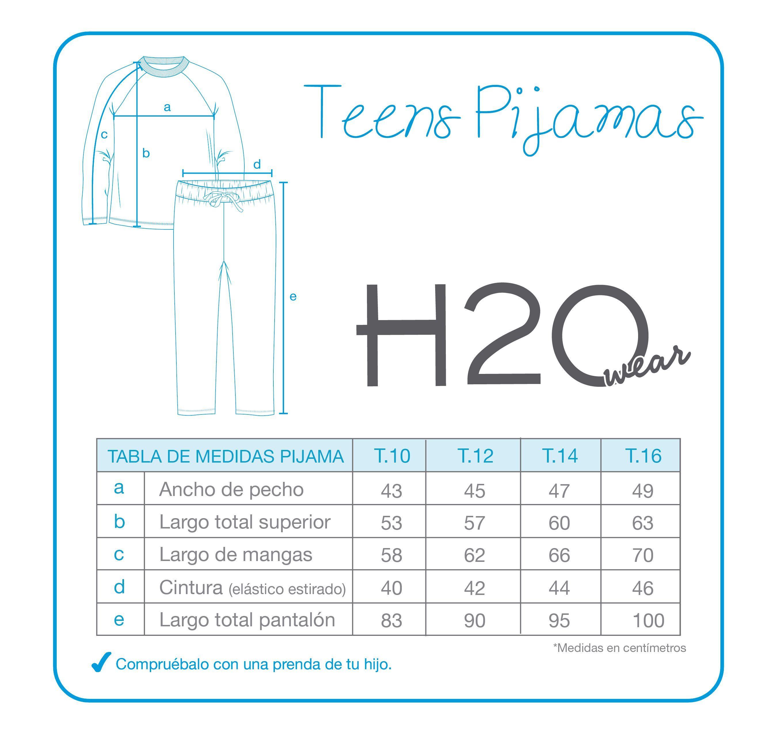 Pack 2 Pijama Teens Niño Polar  Multicolor H2O Wear-2