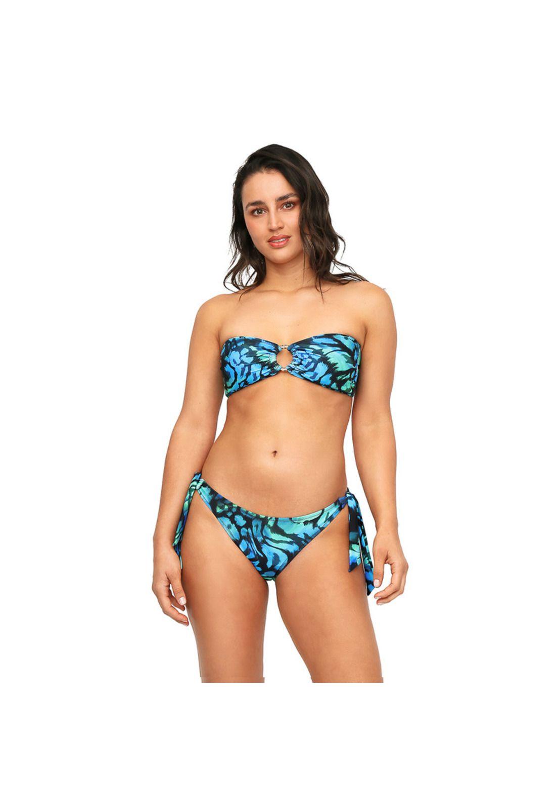 Traje de de Baño Mujer Bikini Strapless Maite H2O Wear-5